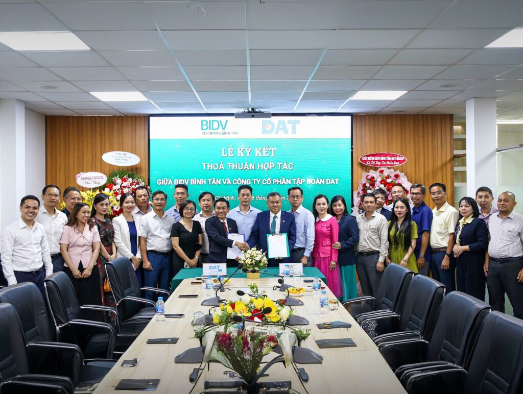 DAT Group và BIDV Bình Tân ký kết hợp tác chiến lược